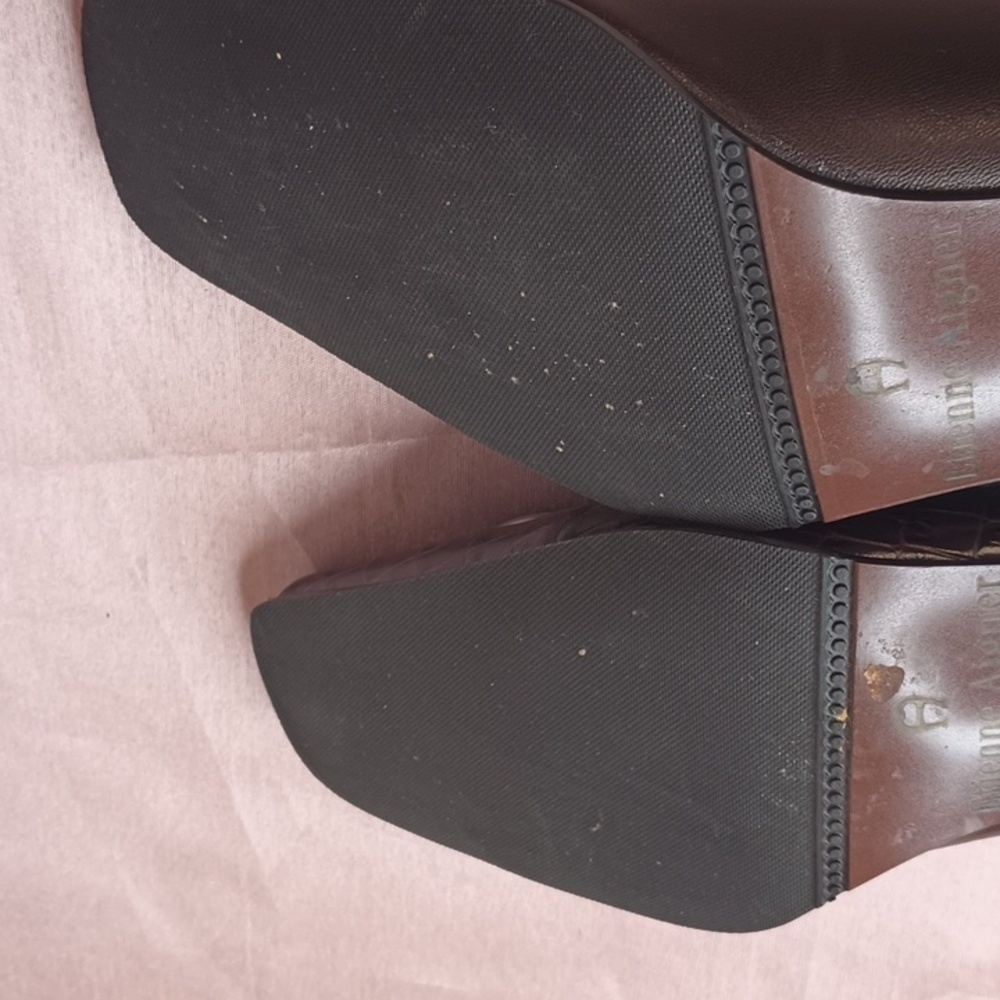 Aigner leather loafers 8.5 - Picture 12 of 12